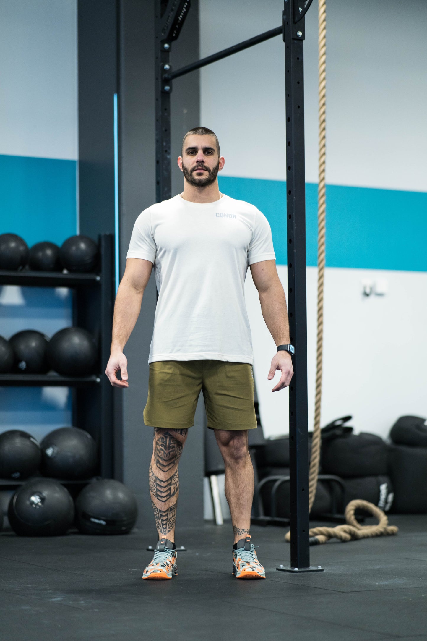 CONQR CLASSIC CF OFFWHITE T-SHIRT