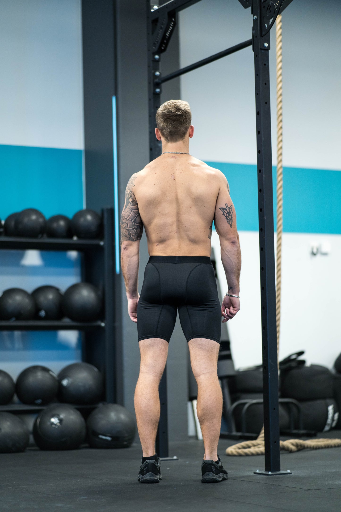 CONQR PERFORMANCE BOXERS BLACK